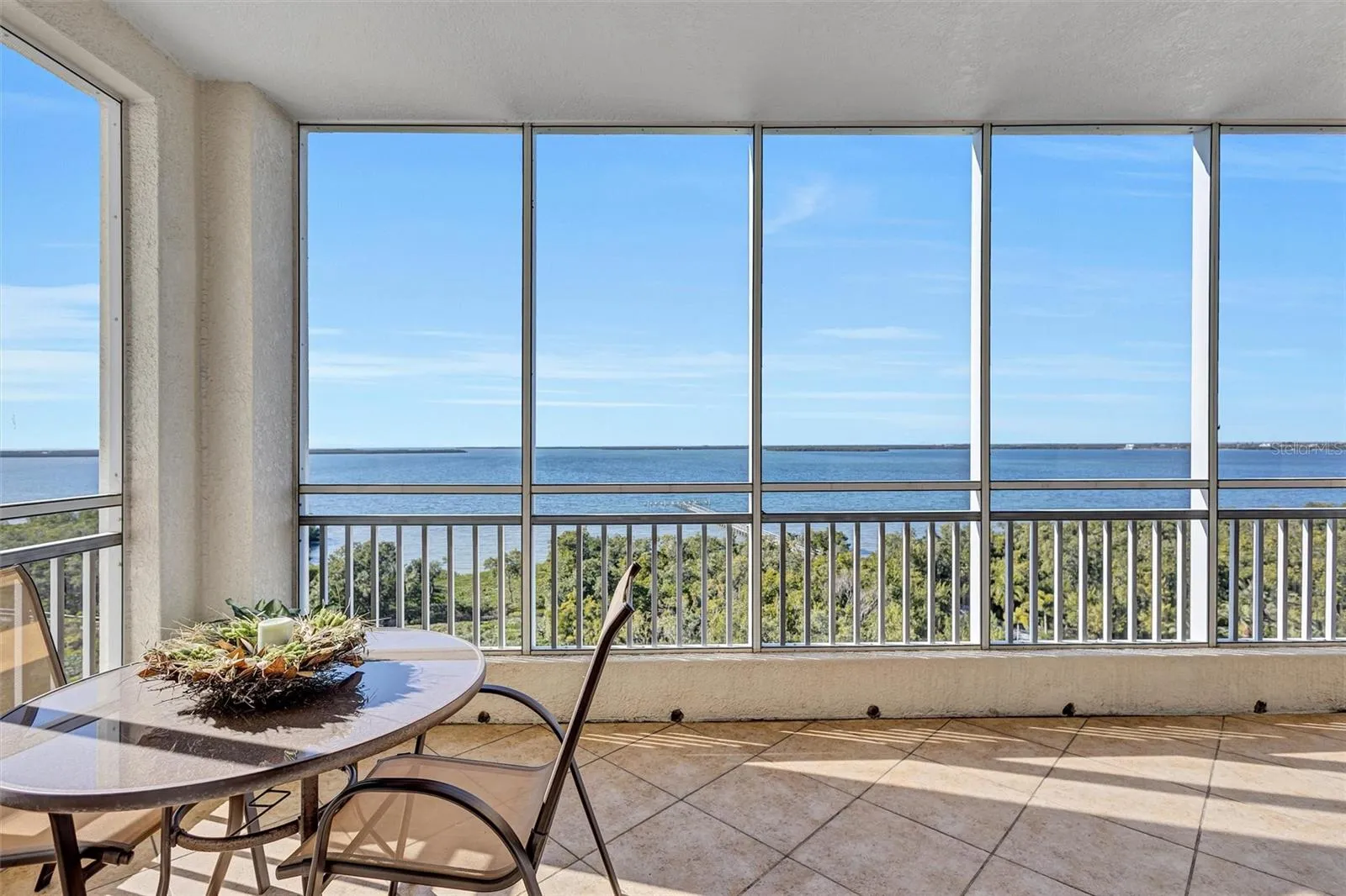 Oversized Large Balcony Perfect for Sunset Dinners