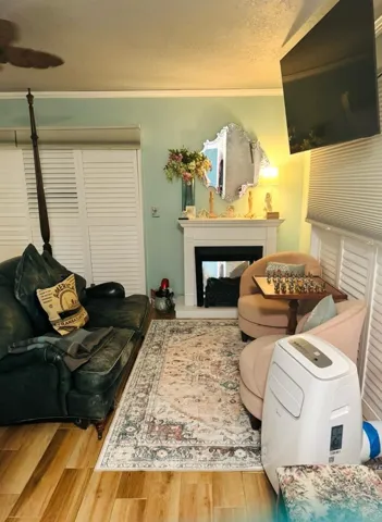 3rd floor bedroom fireplace