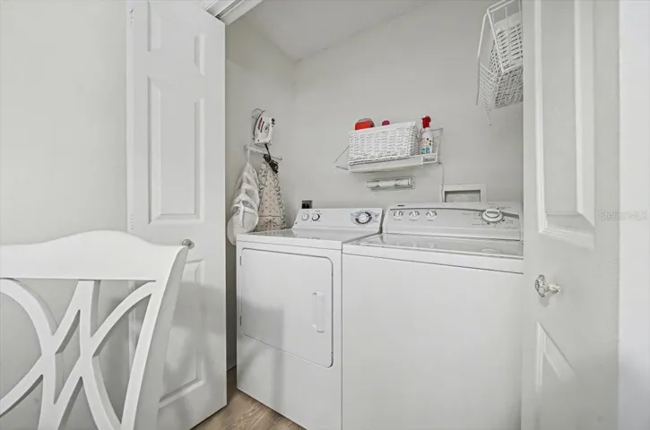 Laundry Doors Close for Convenience