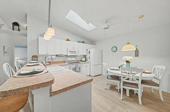 Vinyl Plank Flooring in Kitchen