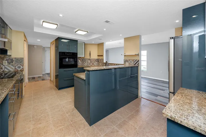 Renovated kitchen and Convection oven