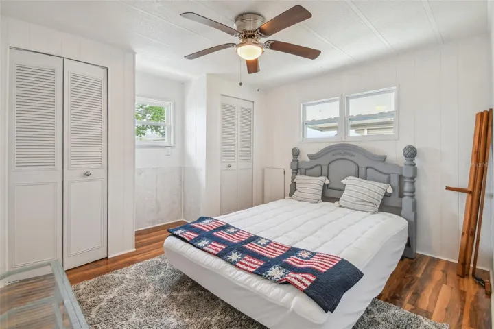 2ND BEDROOM WITH AMPLE CLOSETS