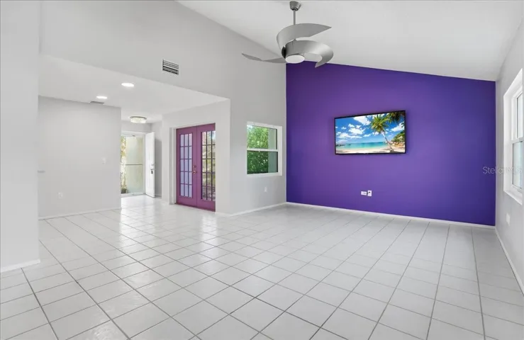 Living Room, Dining Room, Entry.