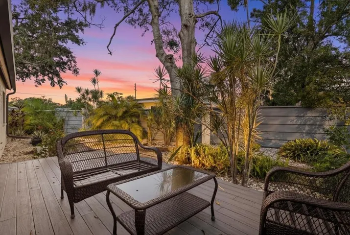 Back Patio.