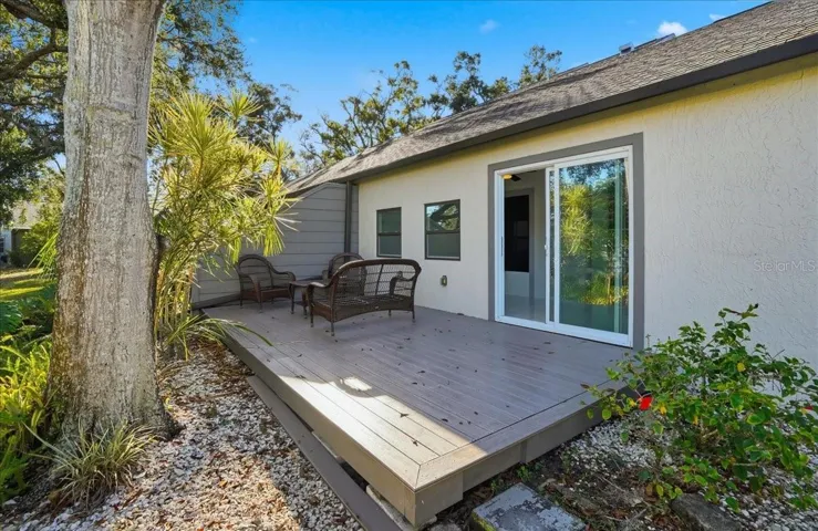 Back Patio.
