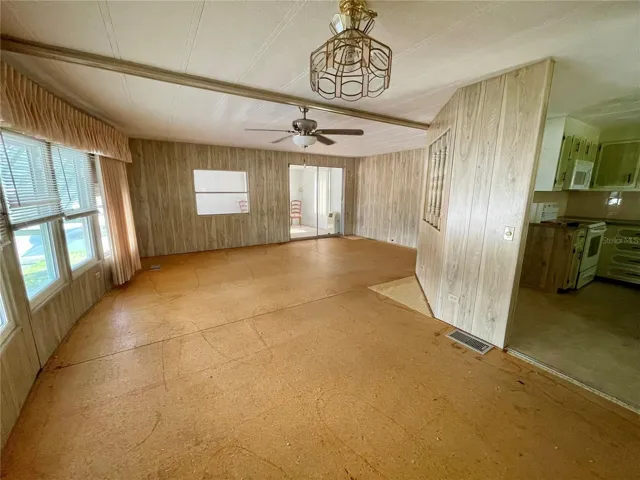 Open Living Room/Dining Room