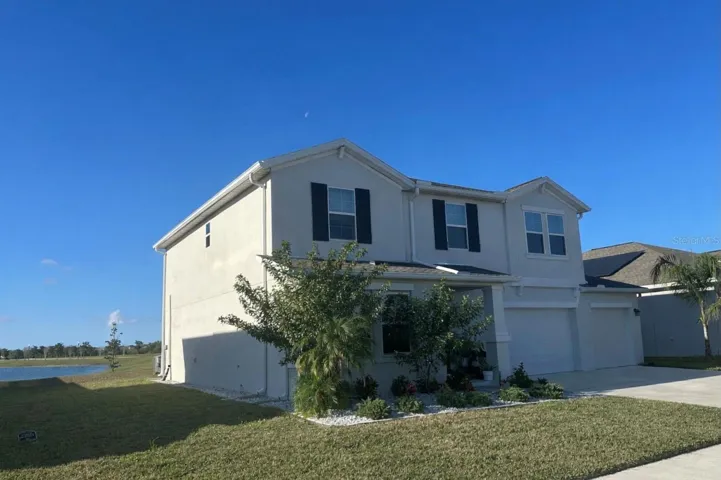 left front of the house