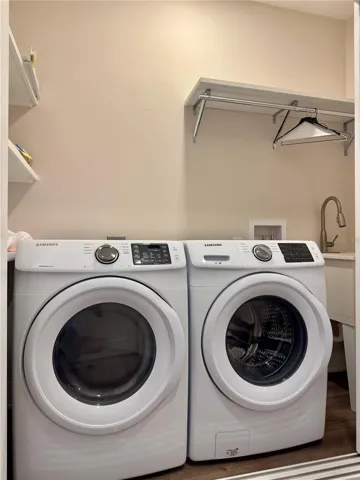 Laundry Room with Washer/Dryer included