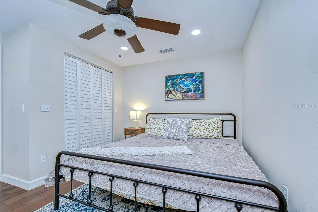 Bedroom #2 also features a king bed, smart tv and spacious closet