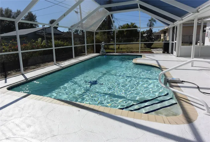 Enjoy Blue Skies & Sunshine poolside
