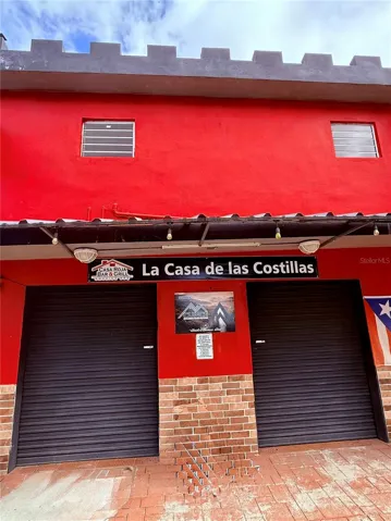 Front Entrance rolling doors