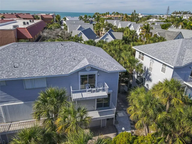 Aerial view of home