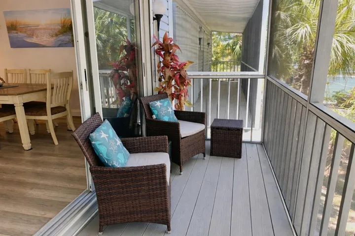 Porch sitting area