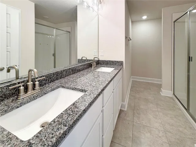 Owner Bathroom Double Sink