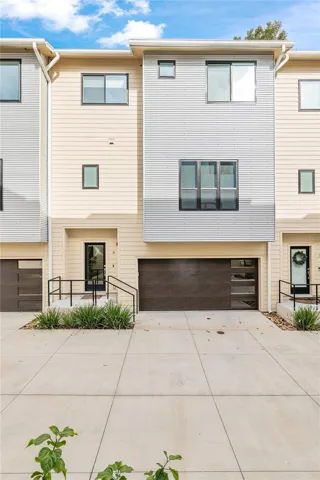 Front entrance, 2 car garage