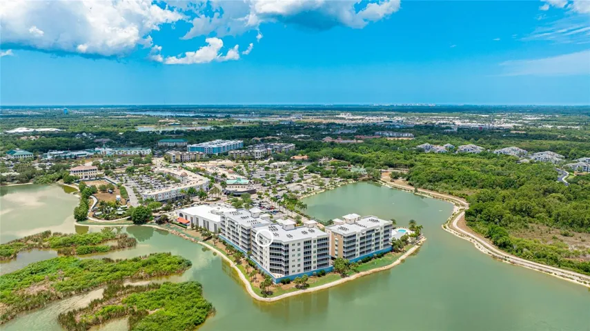 white circle is the condo