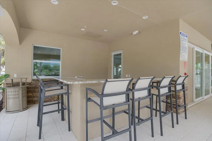 outdoor kitchen