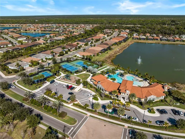 Aerial View of Amenities