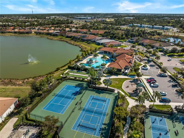 Aerial View of Amenities