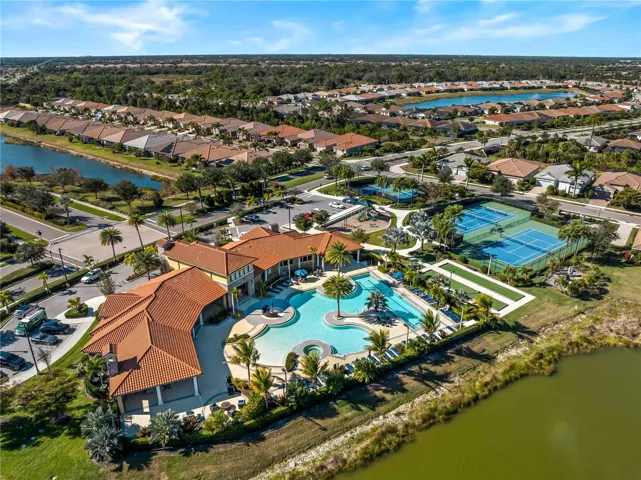 Aerial View of Amenities