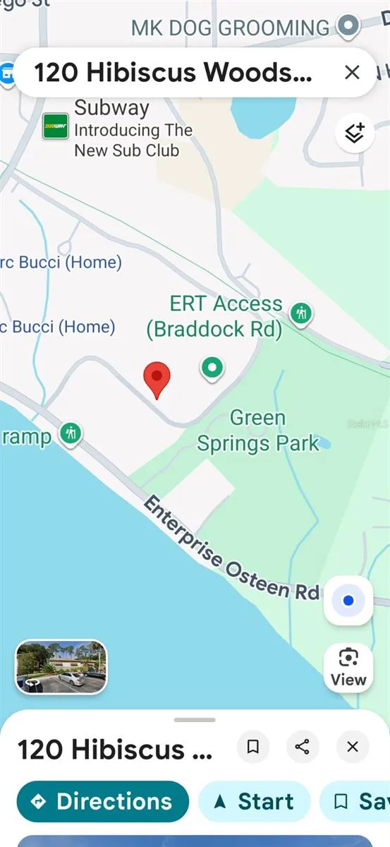 Close to Green Springs and Lake Monroe boat ramp