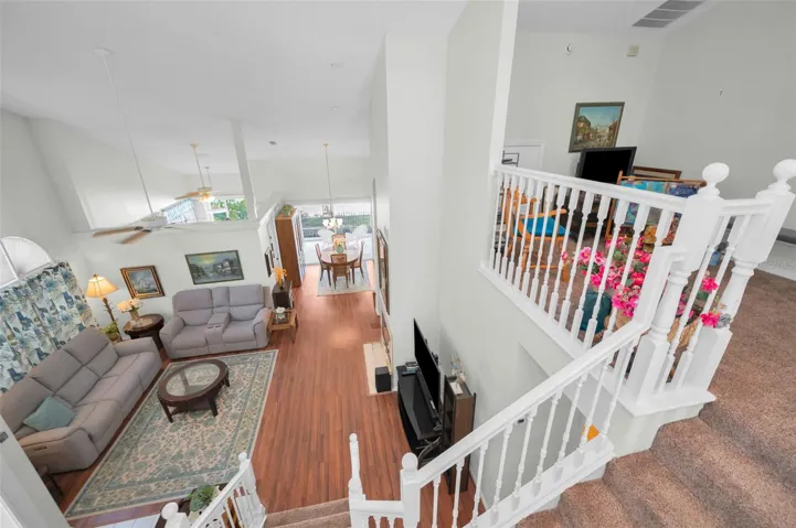 Upstairs view