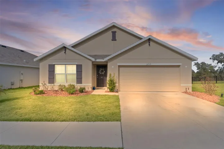 Twilight Front of Home