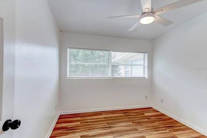 Bedroom 1 with built in closet.