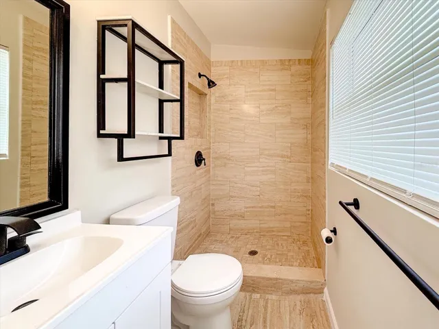 Primary bathroom.