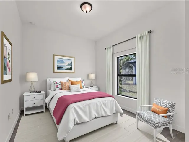 Virtually Staged Bedroom