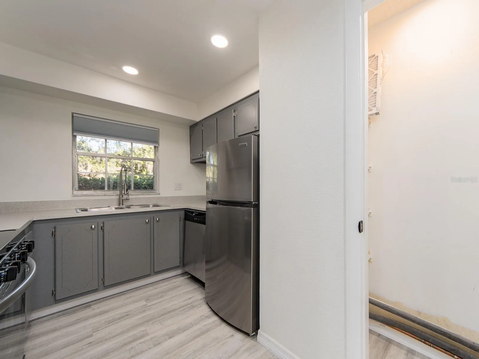 Utility room in kitchen