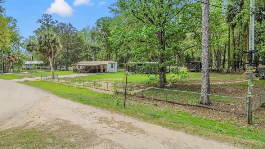 well-maintained dirt road