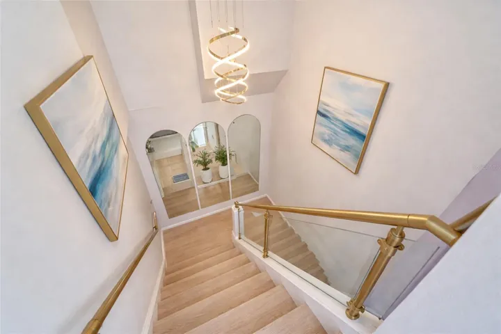 Buildout Rendering of Staircase
