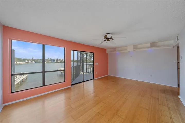 Living Room with Water View