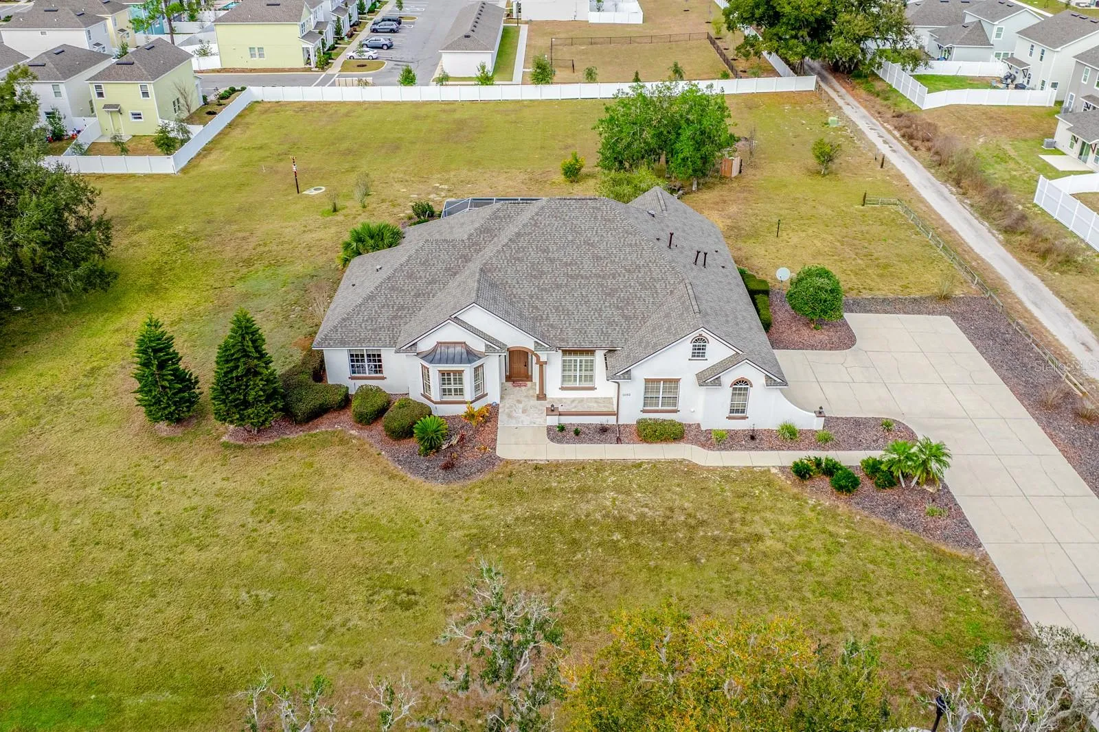 2.28 acre lot.
