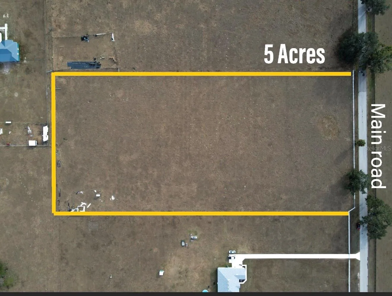 5 acres pasture land