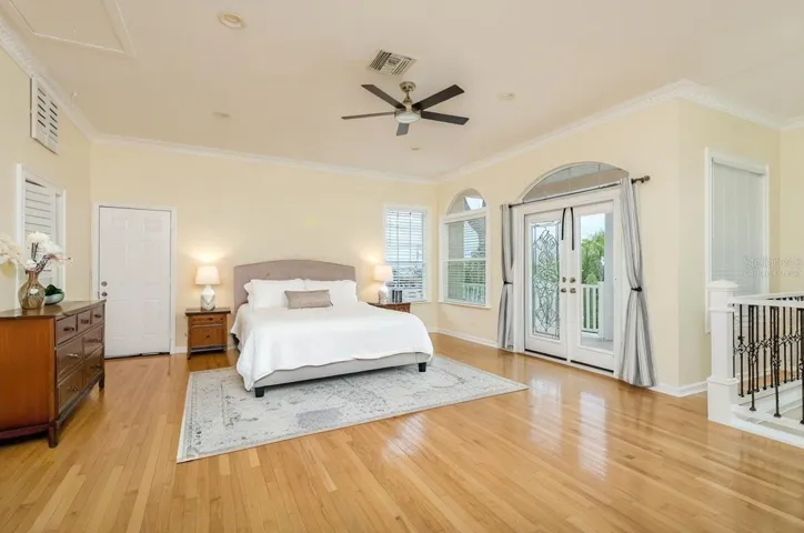 Virtually Staged Primary Bedroom