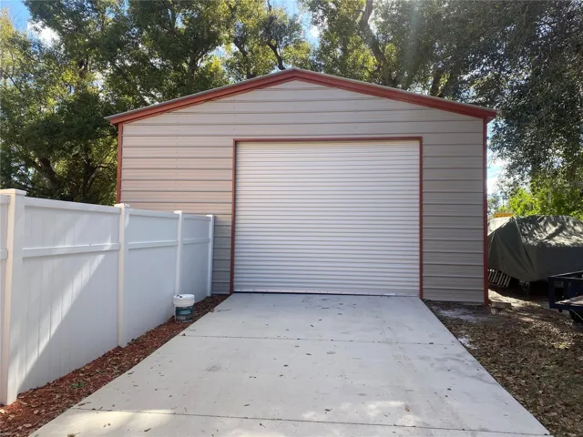Actual Detached Shed