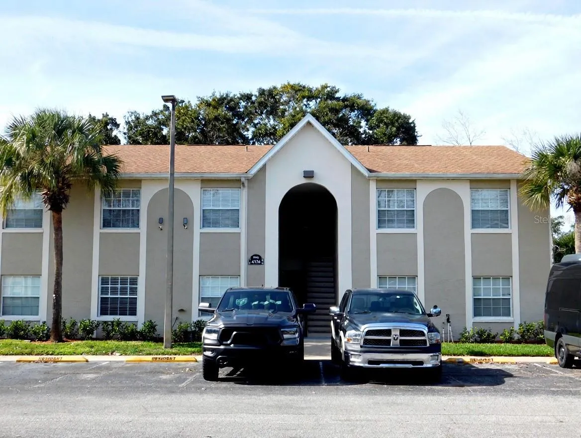Front of building