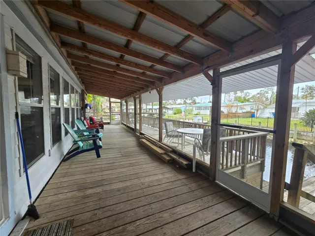Rear Screened In Porch