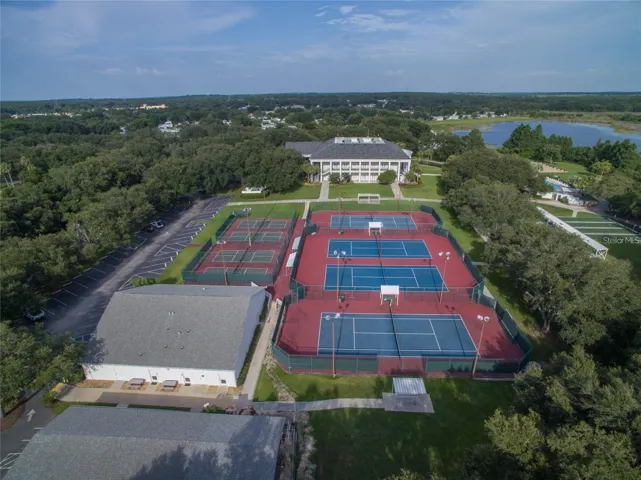 The Manor sport courts.