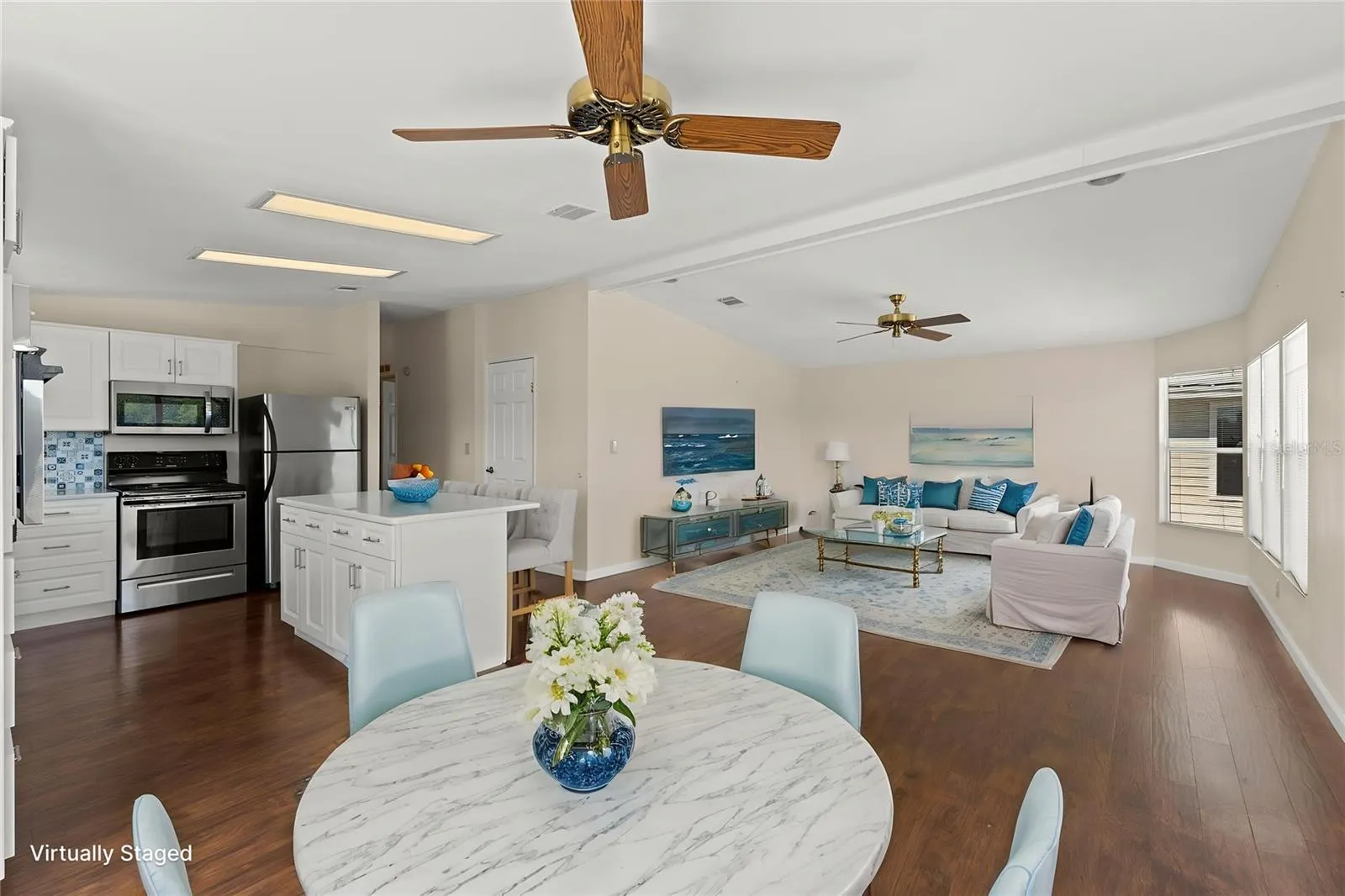 Kitchen-dining-living area