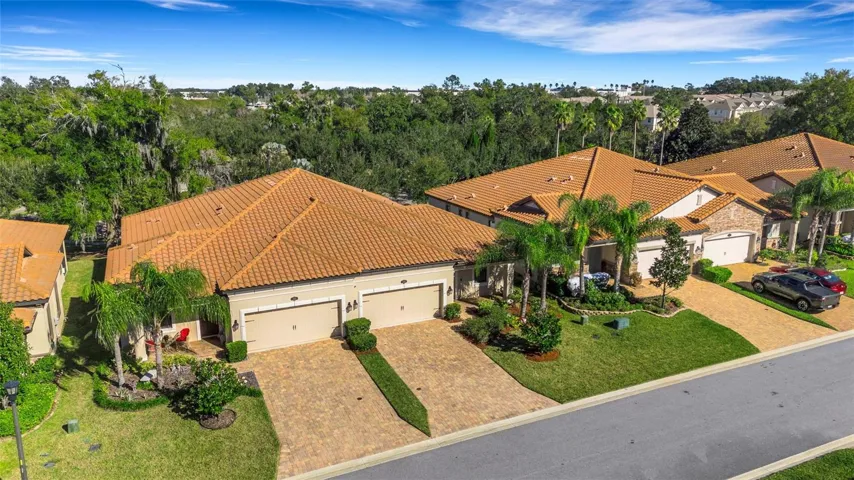 Barrel tile roofs throughout the community