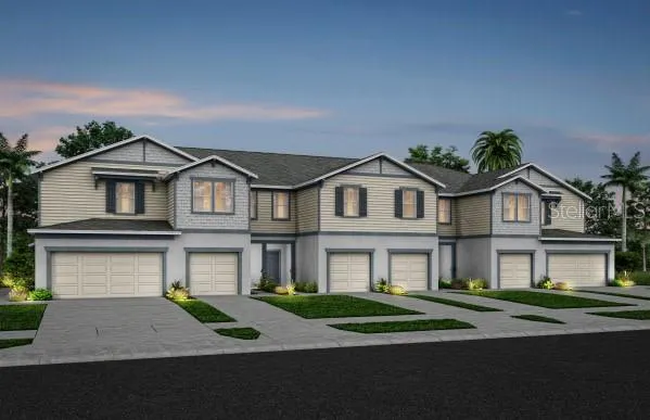 Exterior Design. Artistic rendering for this new construction home. Pictures are for illustrative purposes only. Elevations, colors and options may vary.