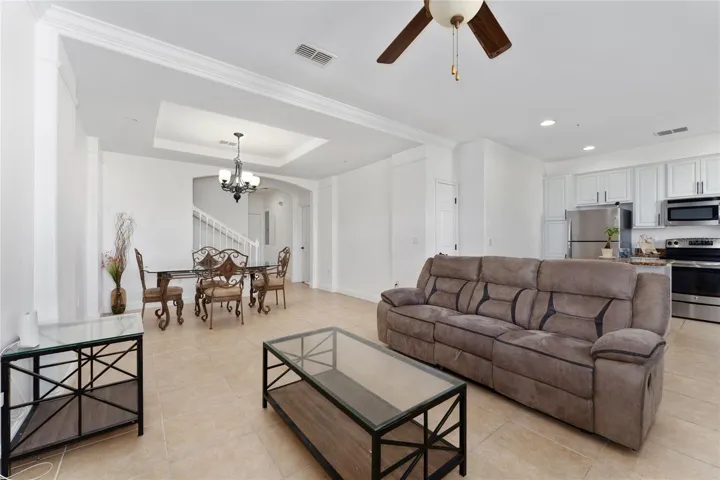 Living and Dinning, first floor
