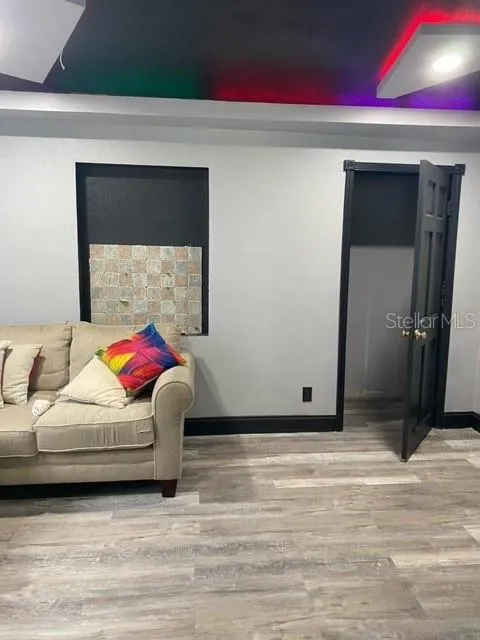room with closet