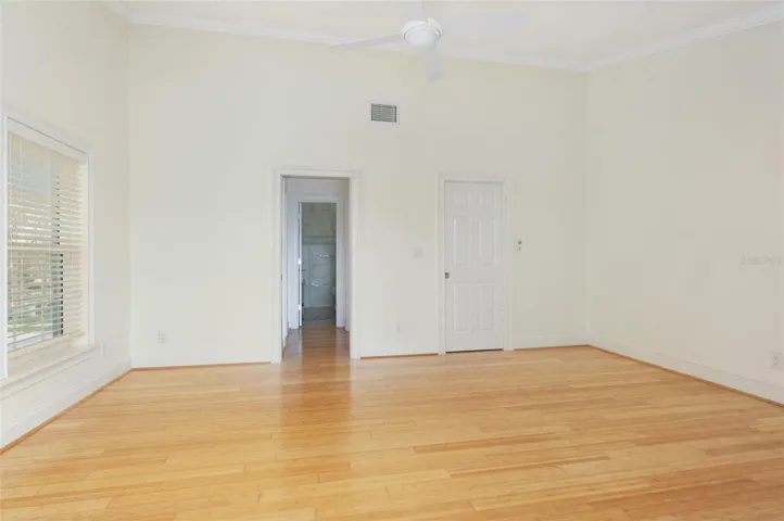 Primary Bedroom with Vaulted Ceilings & Ensuite Bathroom on 3rd floor