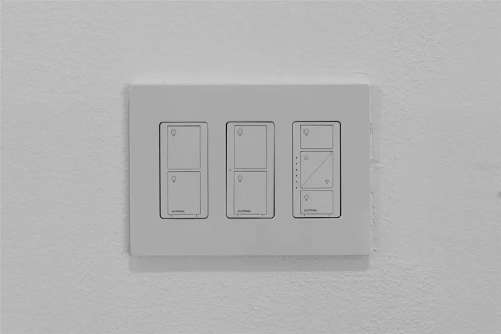Lutron Caseta smart dimmable switches