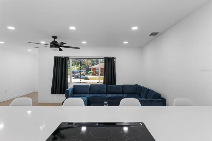 Kitchen to living room