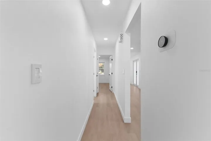 Hall to the guest bath and bedroom